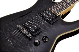 1639207080562-Schecter Omen Extreme-6 See-Thru Black Electric Guitar4.jpg